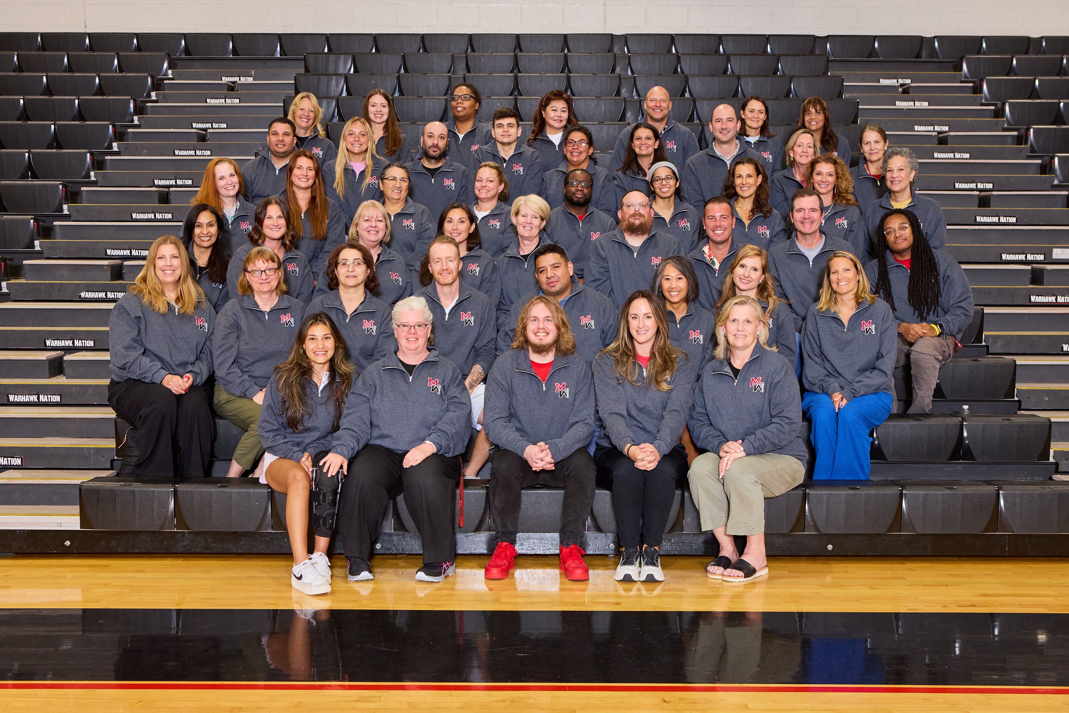 Teachers from the Special Education department in a group